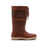 "CHATHAM- BROWN LEATHER LADIES SAILING BOOTS"