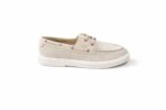 Saffiano Men Boat Shoes Sand - Image 2