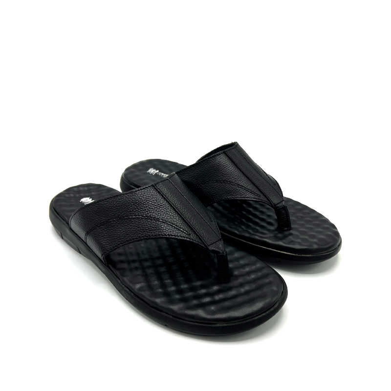 864 Greenhouse polo men leather flip-flops - Image 1