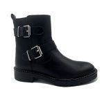 W.J Double buckle women boots