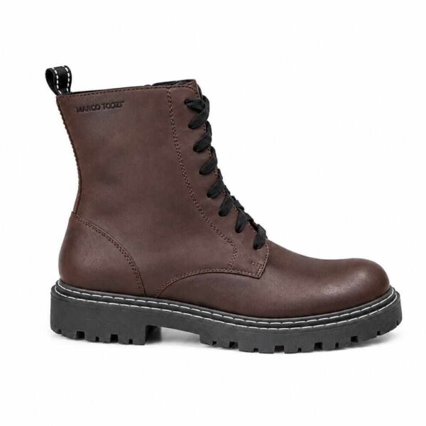 M.T  Round Toe Lace-up Boots