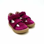 Velcro kids sandals Fushia