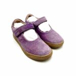 Lilac Single Velcro shoes
