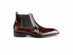Handmade Square Toe Chelsea Boots - Image 3