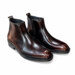 Handmade Square Toe Chelsea Boots
