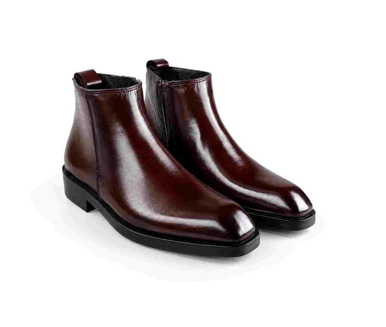 image-72 Handmade Italian Toe Chelsea Boots I - Image 1