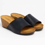 5th Ave Wedge Heel Slides