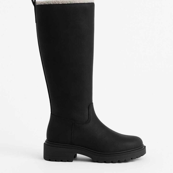 Sub 55 Knee High Women Boots Black
