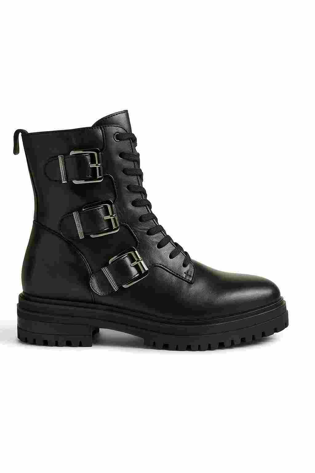 9b9c87fe-3a9f-4871-a821-94ffdc97 M.T Lace Up Buckle Boots I - Image 1