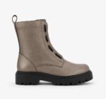 M.t high ankle boots/ Metallic