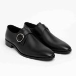 Men single strap leather monk shoes II