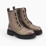 M.t high ankle boots/ Metallic - Image 2