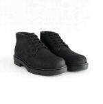 A.D.M  Black Chukka Shoes For Men
