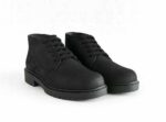 A.D.M  Black Chukka Shoes For Men