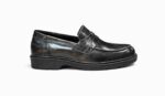 J & J Men Black Moccasin - Image 3