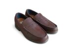 Docker Men Burgundy Loafers