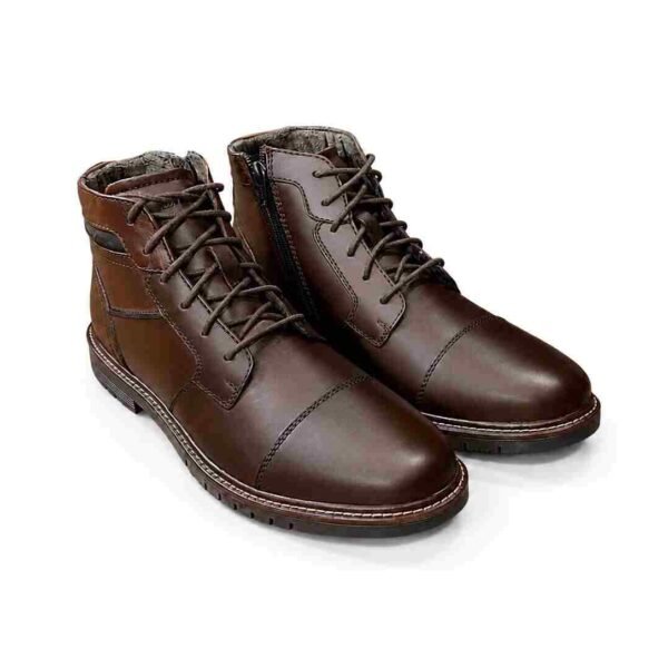 M.T Cap Toe  High Ankle Boots