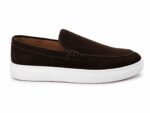 Nel  Classic Brown Platform Loafers - Image 3