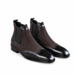 Handmade Regent Brogue Chelsea Boots