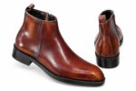 Handmade Square Toe Chelsea Boots I - Image 4